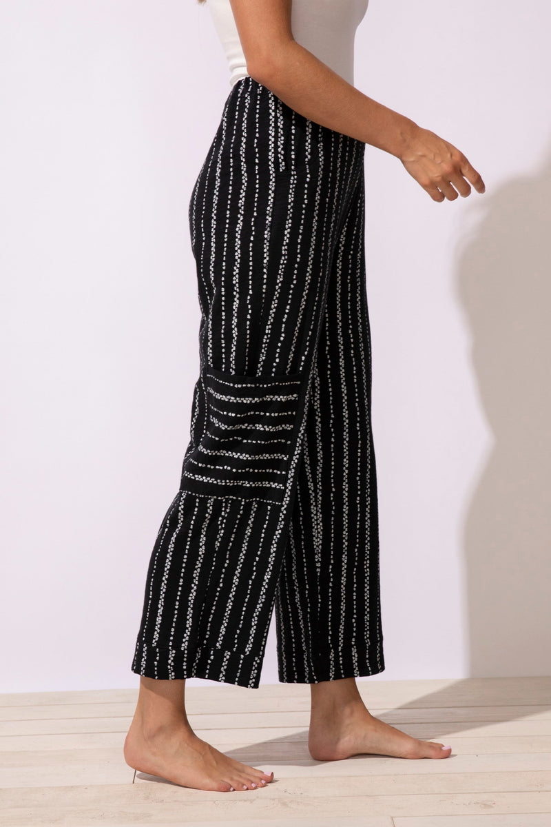 Peruvian Cotton Driftwood Renew Pant — black
