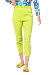 Sunwashed Cotton Spandex Island Capri - 62615