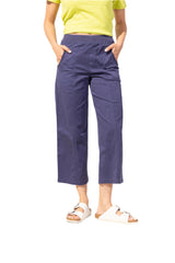 Sunwashed Cotton Beach Flood Pant  - 62630