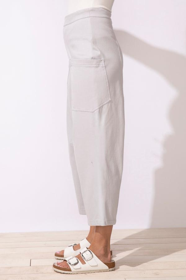 Comfort Knit Denim Darted Flood Jean - 64016