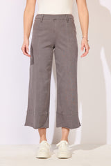 Knit Denim Crop Jean - 64019