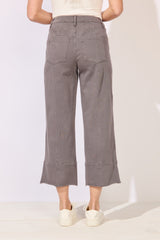 Knit Denim Crop Jean - 64019