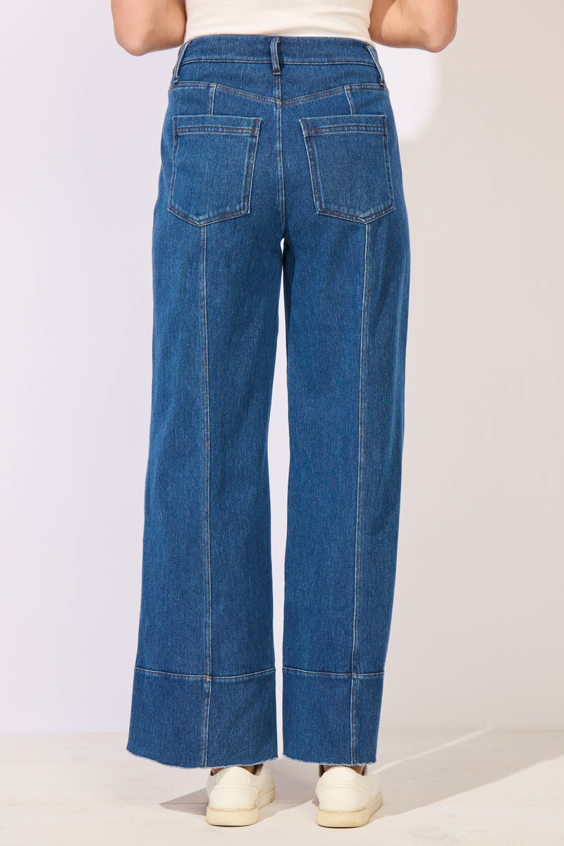 Knit Denim Relaxed Jean - 64067