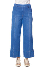 Relaxed Leg Jean - Mid wash