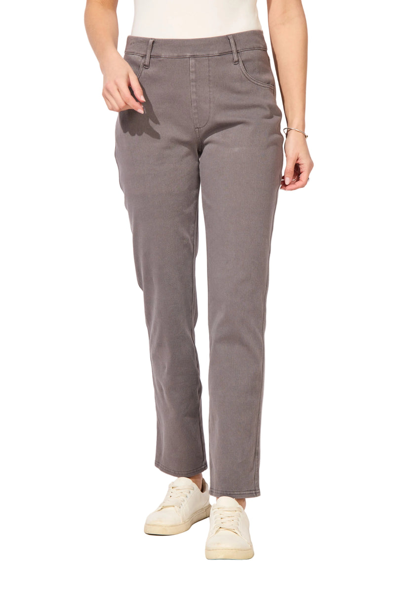 Knit Denim Straight Leg Jean - 64070