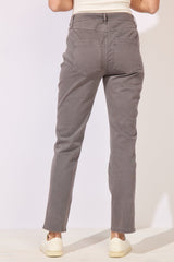 Comfort Knit Denim Straight Jean — pearl