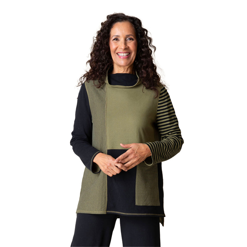 Habitat Mix Stripe Colorblocked Tunic - 51827