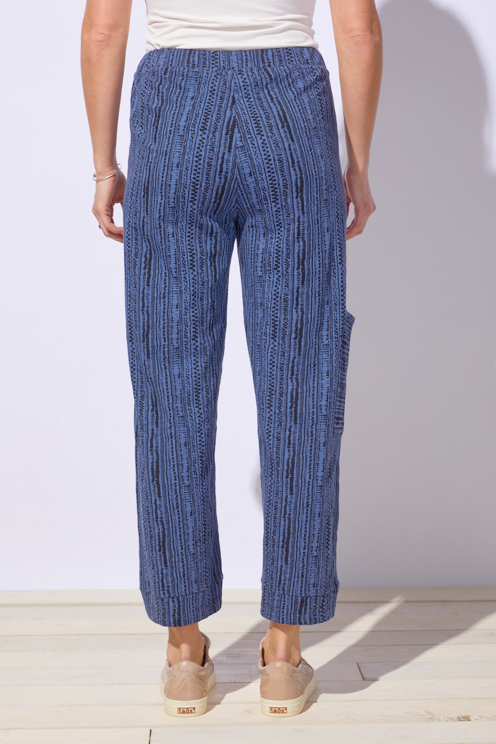 Striped Cotton Slub J Pocket Pant - 65127 - Size XXL – Shop My
