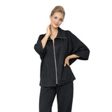 Just In! Techno Soft Knit Half Sleeve Jacket - C1048J-