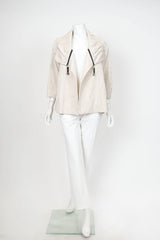 Crackle Print Jacket in Taupe - 6793J-TPE