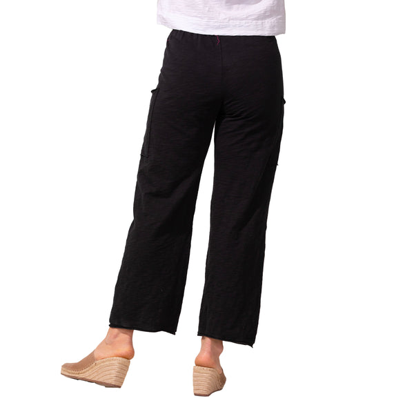 Escape by Habitat Flood Pants With Pockets in Black - 60026-BLK