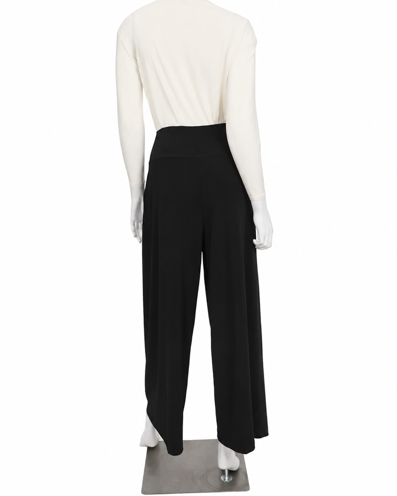 Pleated Wide Leg Pant in Pant - C1011P