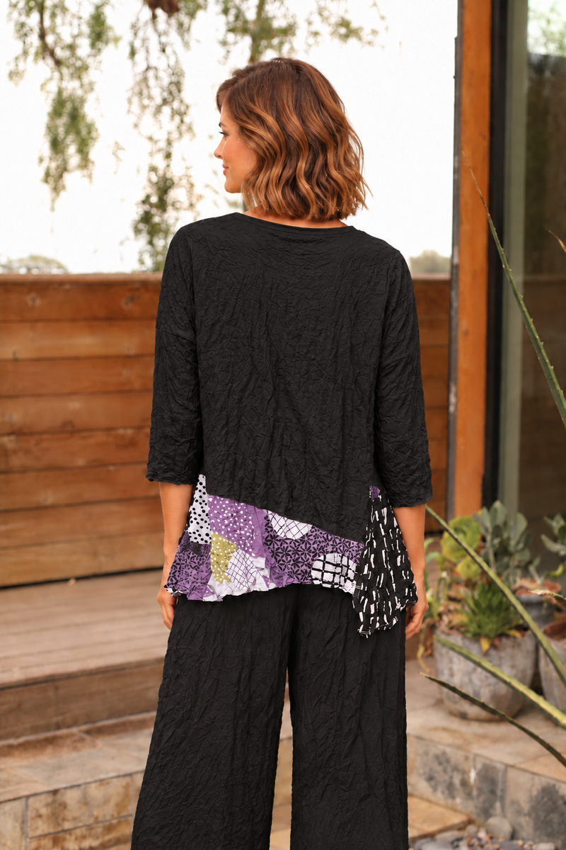 Crinkle Wendy Tunic Top - CM52075