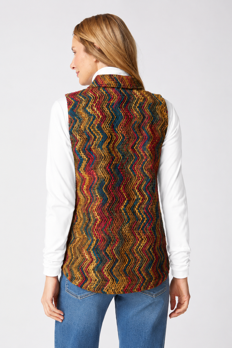 Tapestry Weave Vest - 65202 - Size XS Only!