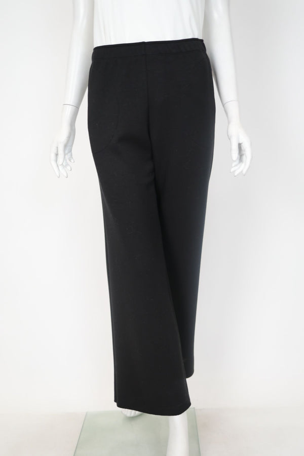 Wide-Leg Pull-On Pant in Black - 7150P-BLK