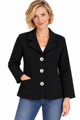 Textured Cotton Jacket - ST401