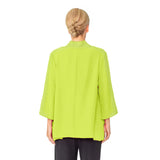 IC Collection High-Low Kimono in Lime - 6114J-LM