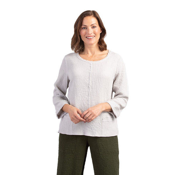 Habitat Pattern Play Pocket Pullover in Putty - 75710-PTY