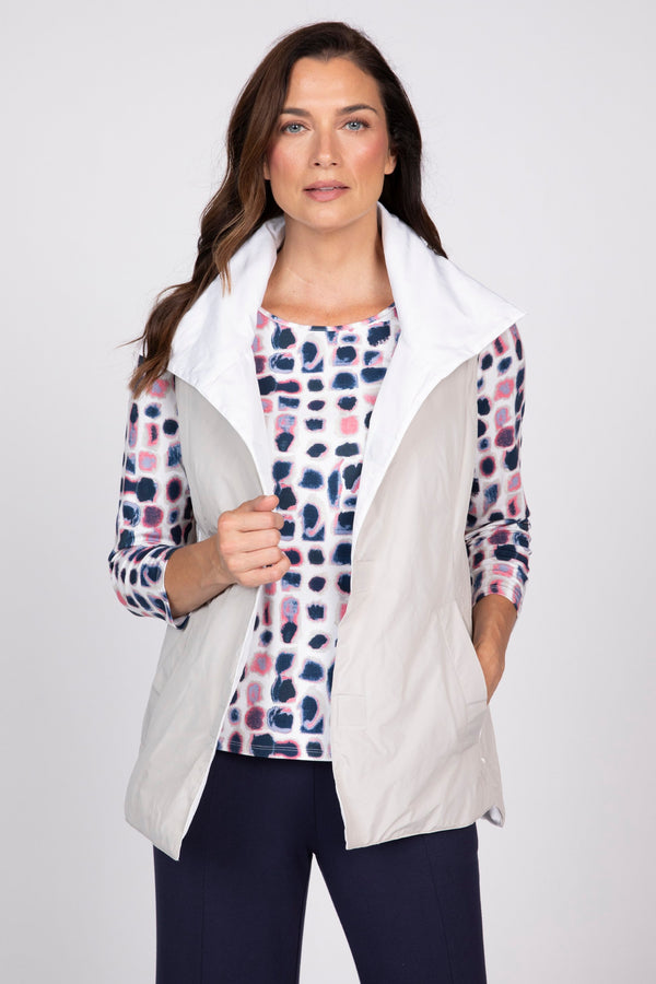 Reversible Taffeta Vest - 760655