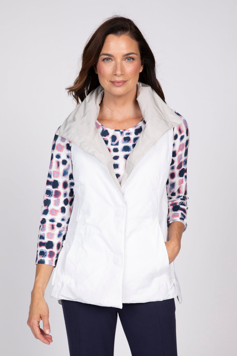 Reversible Taffeta Vest - 760655