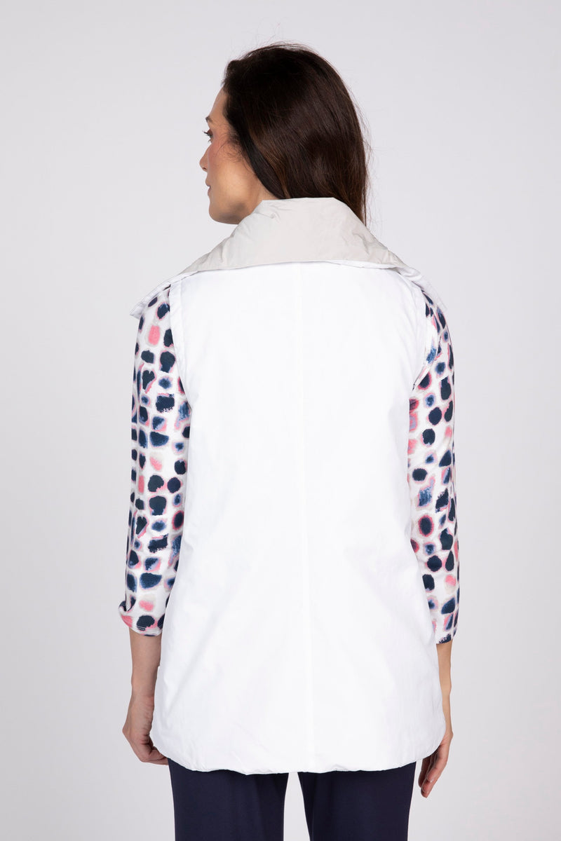 Reversible Taffeta Vest - 760655