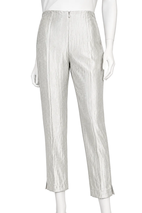 Straight Leg Pant in Silvery Taupe - 7630P