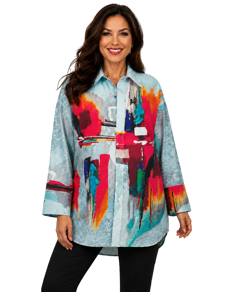 Gerard-Inspired Cotton Big Shirt - FCBS196-GE