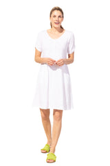 Cotton Slub Bistro Dress - 80016