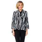 Just In! Zebra Sequin Jacket - 8068J
