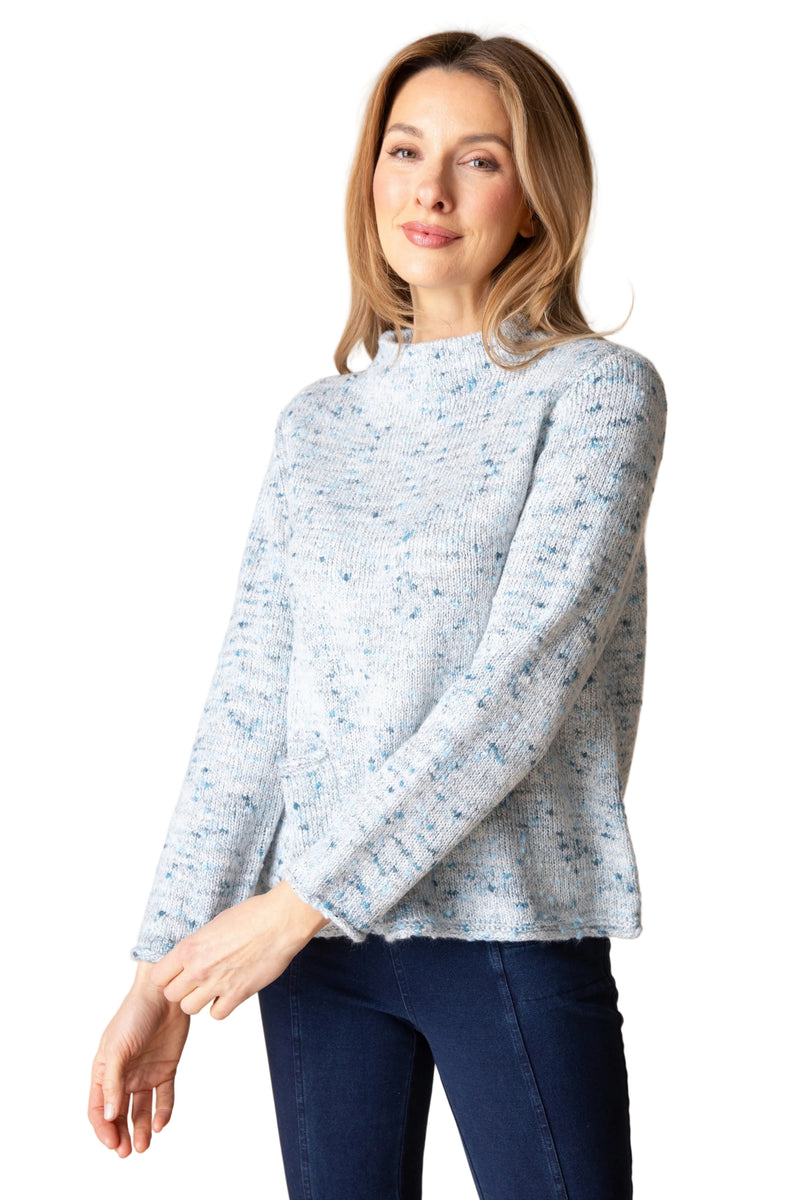 Habitat Northern Light Knit Aurora Pullover - MIST - image 1