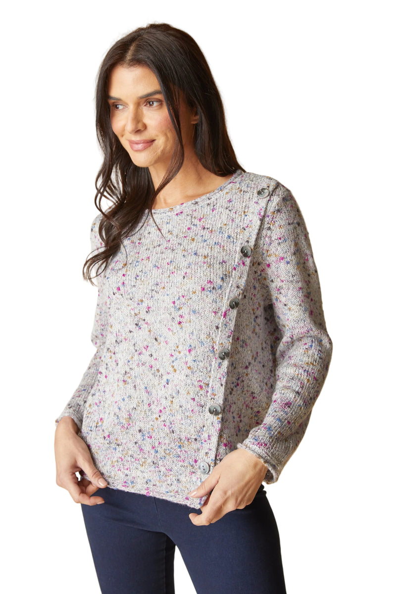 Habitat Northern Light Knit Frostfall Sweater - DOVE - image 1