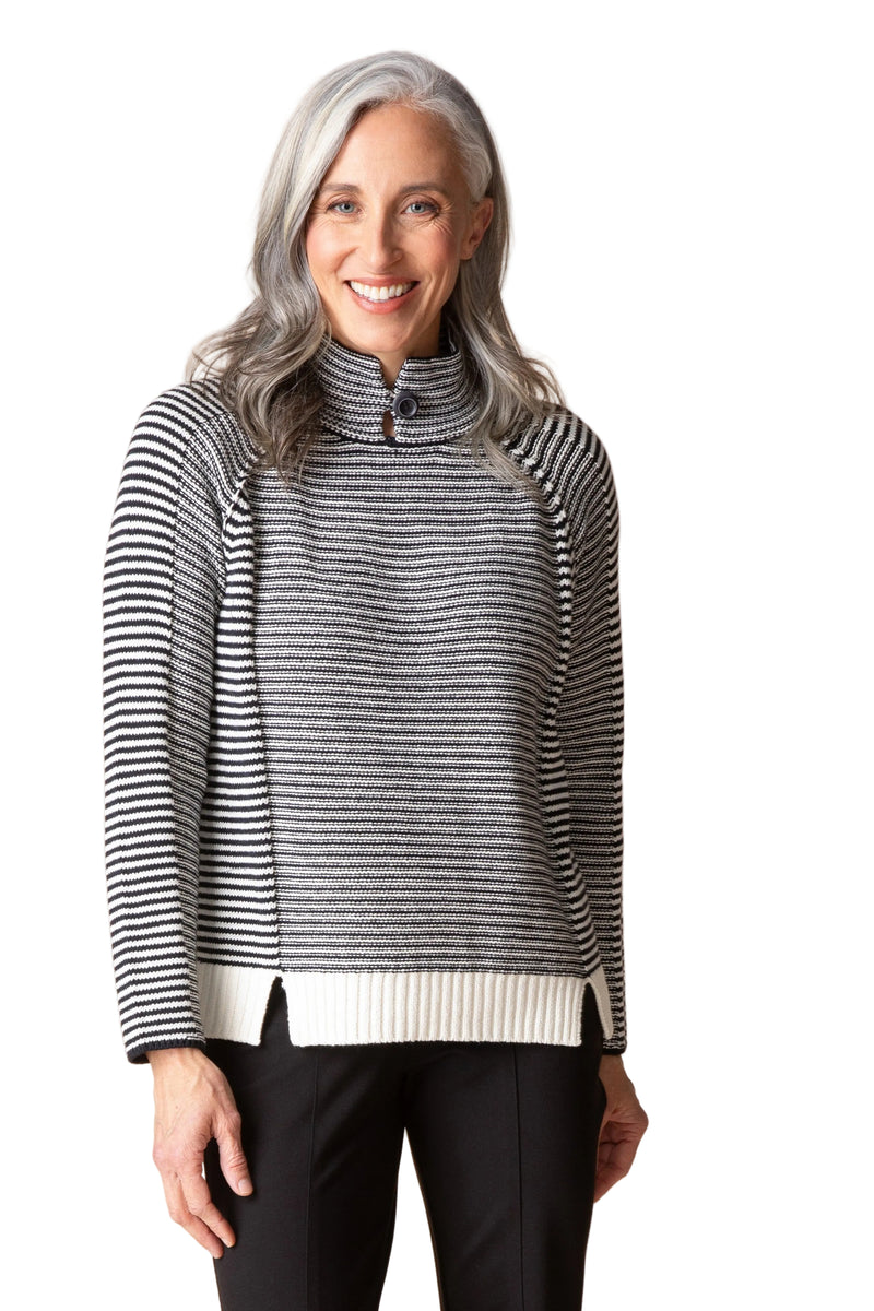 Habitat Stripe Right Pullover - Winter White - image 1
