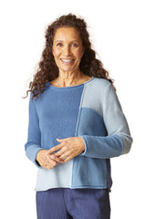 Habitat Yin Yang Block Party Sweater - HARBOR - image 1