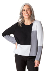 Habitat Yin Yang Block Party Sweater - MIST - image 1