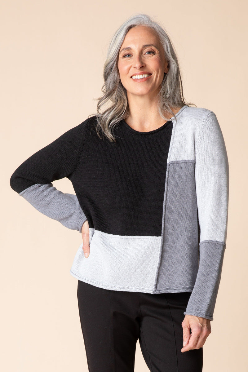 Yin Yang Block Party Sweater - 81255