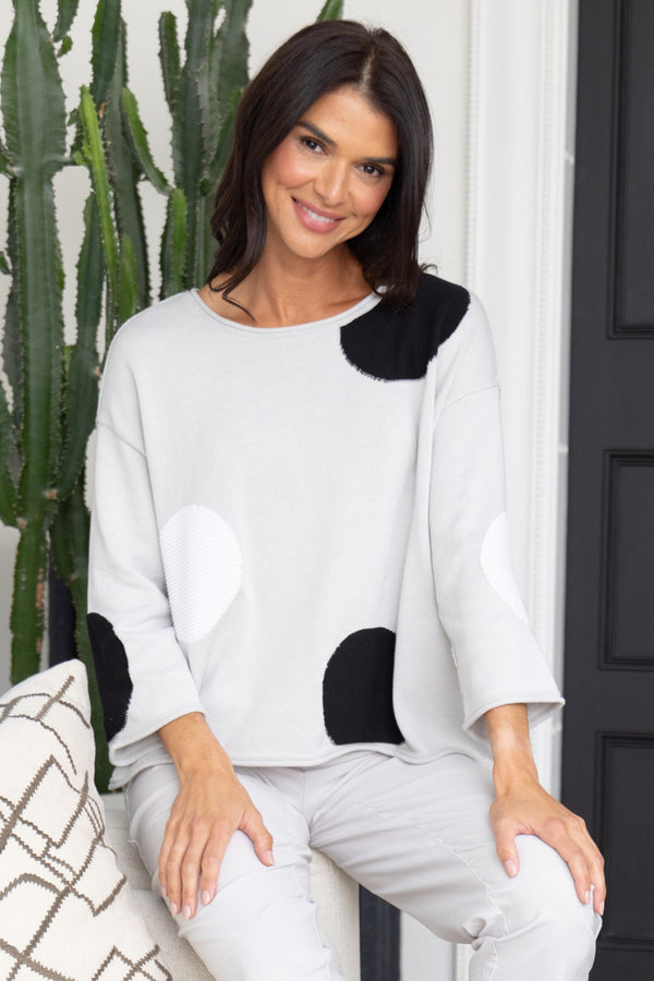 Full Circle Dot Pullover - 831720