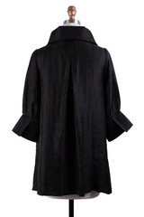 Solid Swing Jacket in Black - 200 -BK