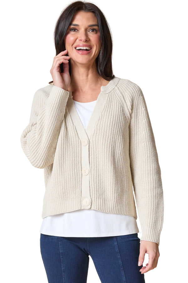 Fireside Shaker Stitch Cardigan - 83481