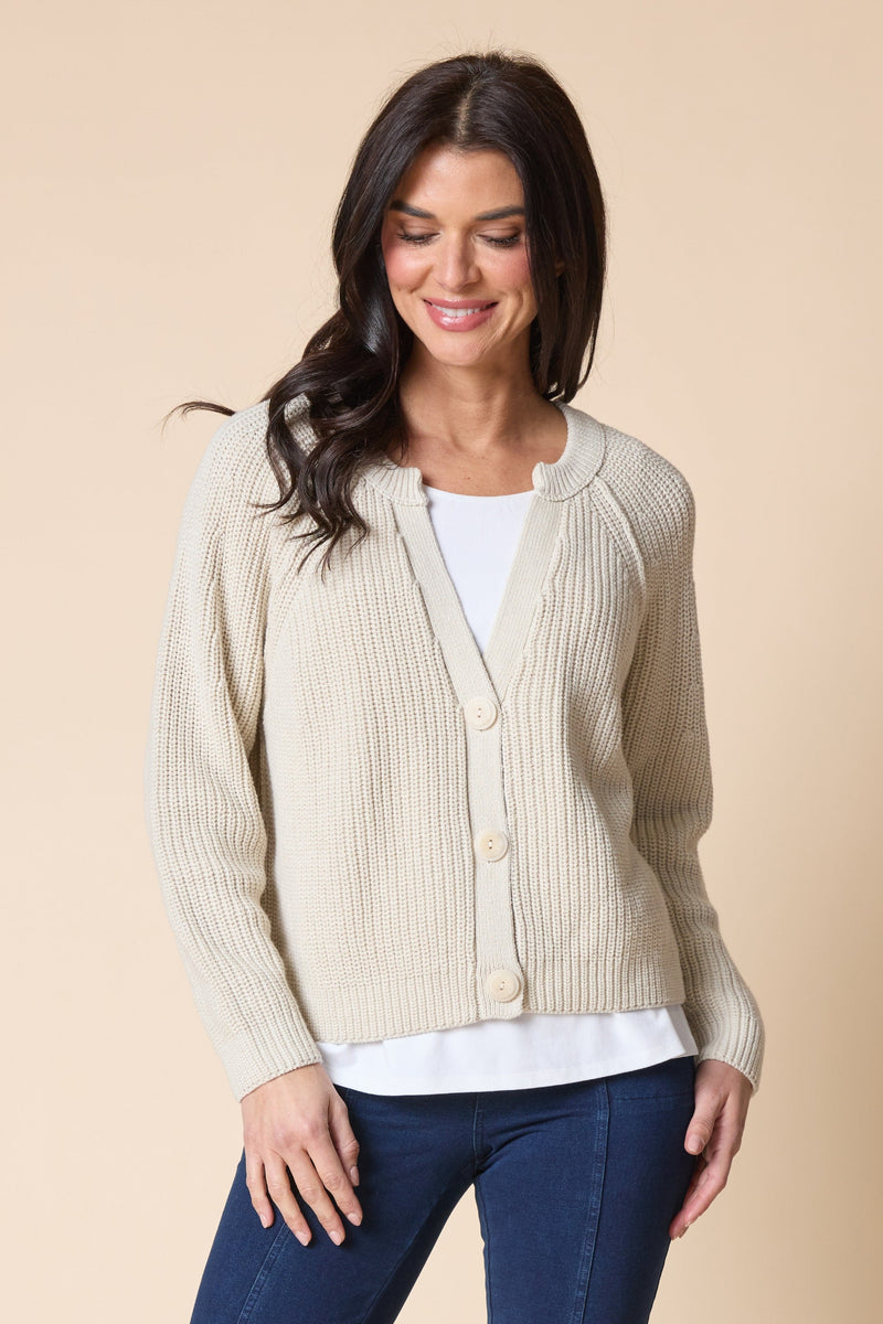 Fireside Shaker Stitch Cardigan - 83481