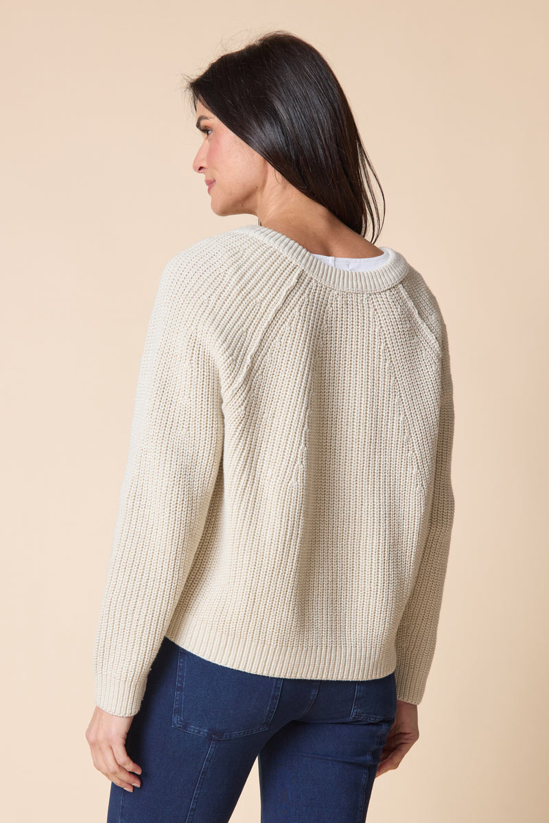 Fireside Shaker Stitch Cardigan - 83481