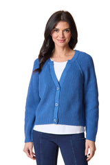 Fireside Shaker Stitch Cardigan - 83481