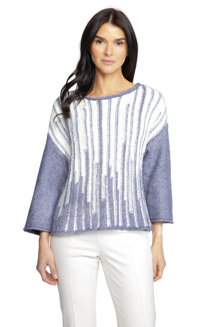 Knit Pullover by Olivia by Habitat in Denim