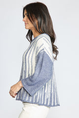 Knit Pullover by Olivia by Habitat in Denim