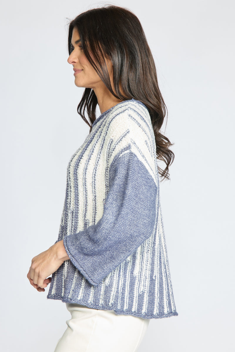 Knit Pullover by Olivia by Habitat in Denim