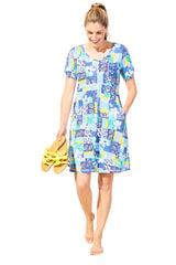 Island Bistro Dress in Floral Riviera  - 84316-RV