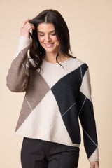 Alpine Argyle Pullover - 86820