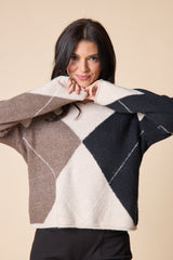 Alpine Argyle Pullover - 86820