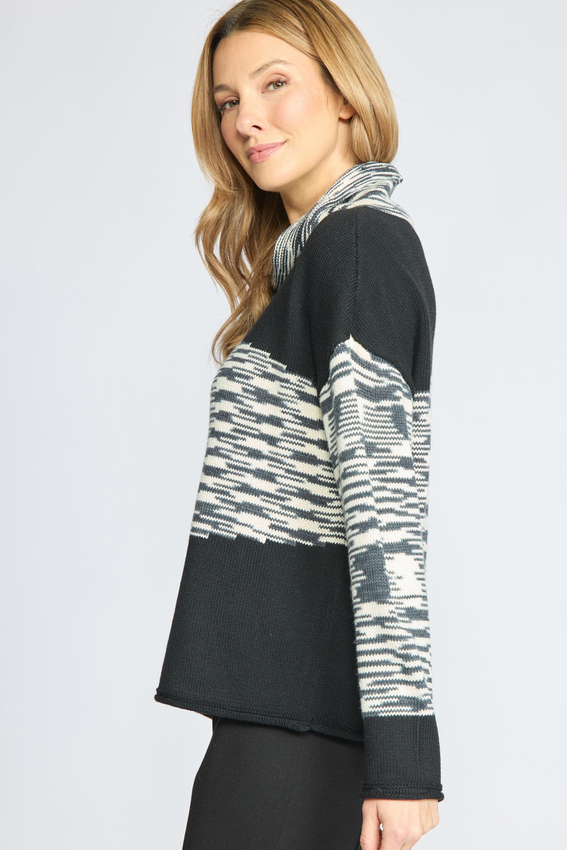 Turtleneck Sweater by Olivia by Habitat in Black