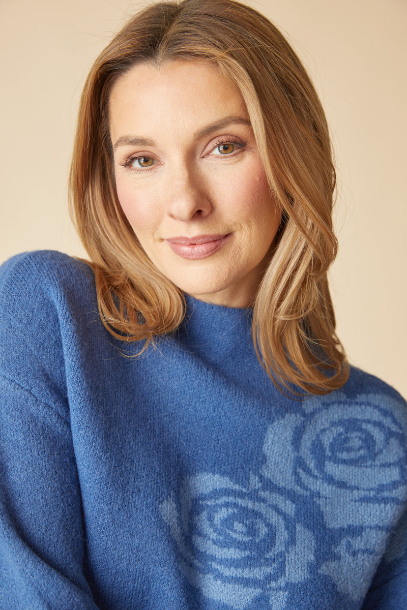 Floral Foliage Pullover - 87622