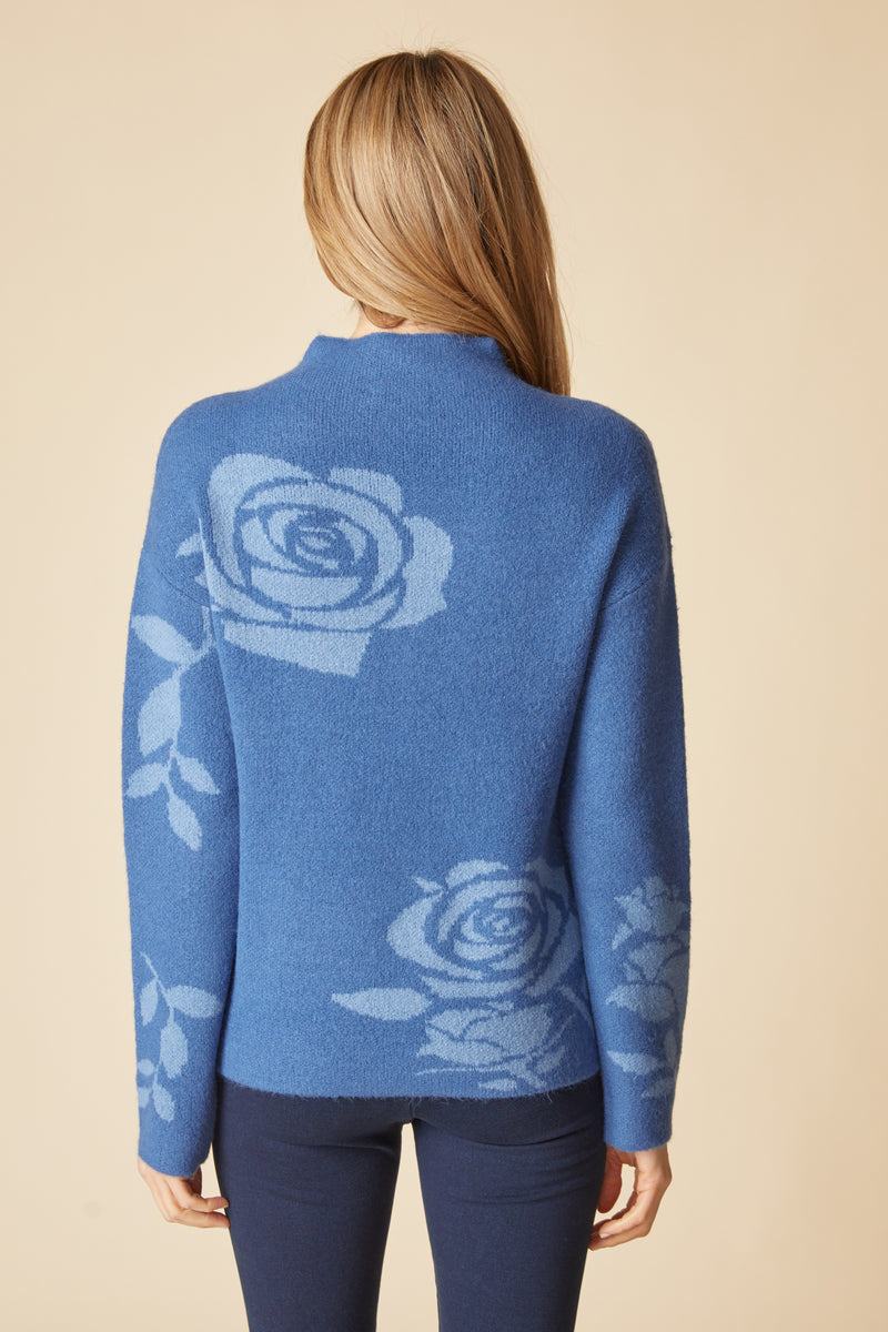 Floral Foliage Pullover - 87622